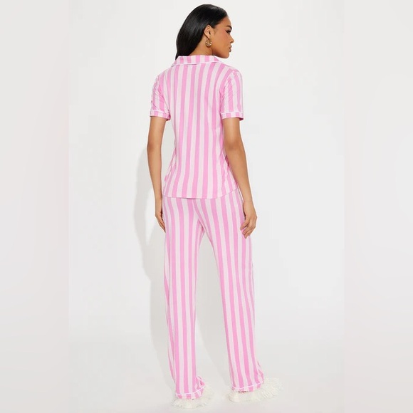 FINAL SALE 🏷️ Sleepy Dreams PJ Pant Set - Pink - Picture 2 of 5